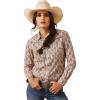 Ariat Female REAL Cimarron Shirt Cimarron Printed Dobby 2X
