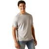 Ariat Men’s Blue 360 Airflow T-Shirt(Silver Sconce)