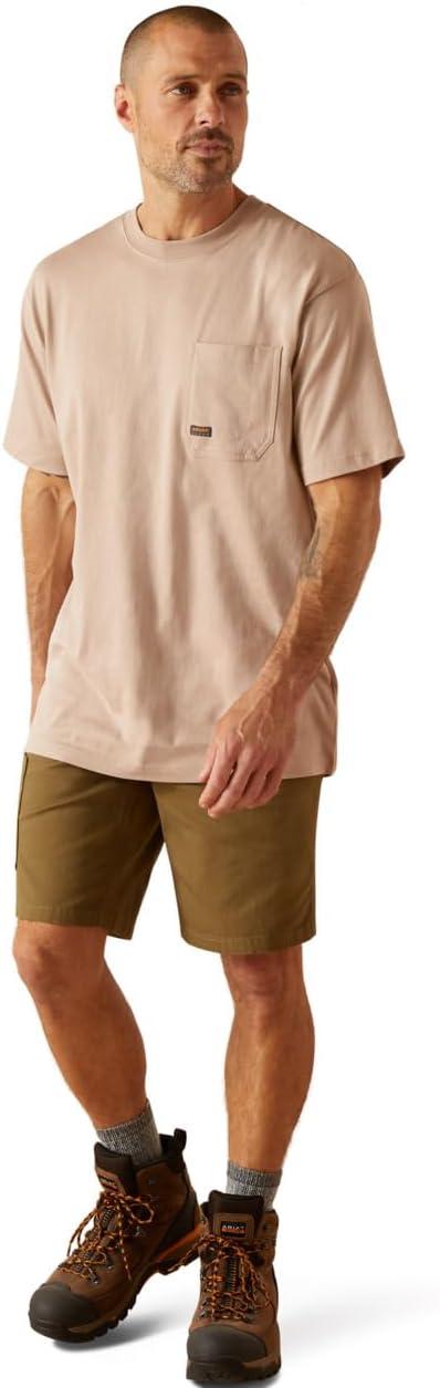 imageARIAT Mens Rebar Cotton Strong Stacking DimesBark