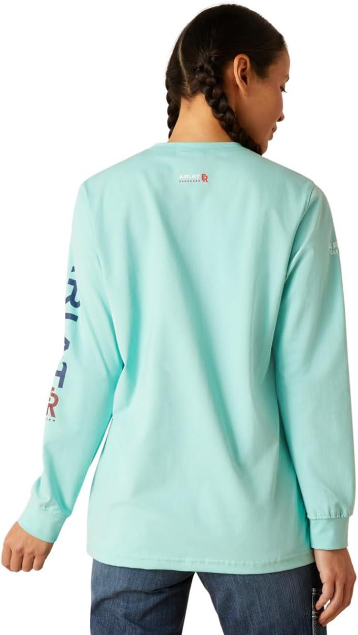 imageARIAT Plus Size FR Stretch Logo TShirtPool Blue