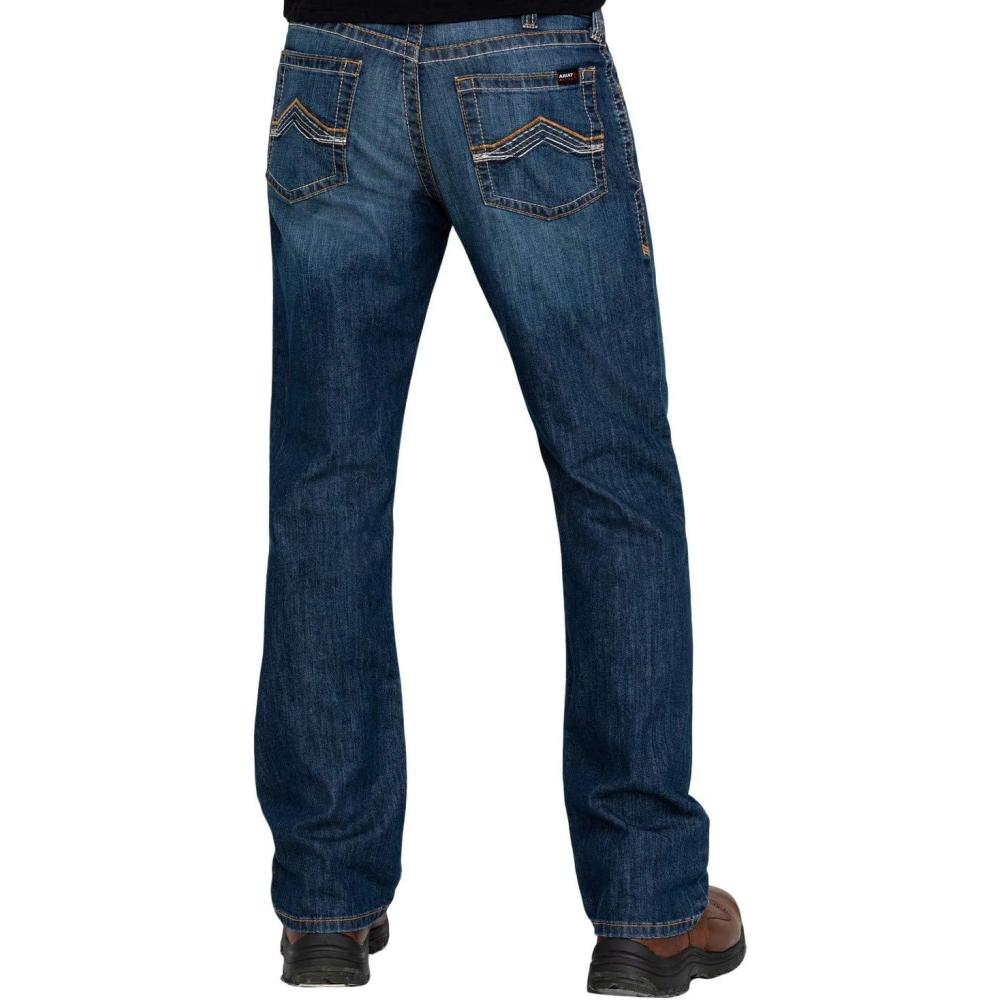 imageARIAT Mens Fr M4 Relaxed Stretch Duralight Jett Boot Cut JeanAirway