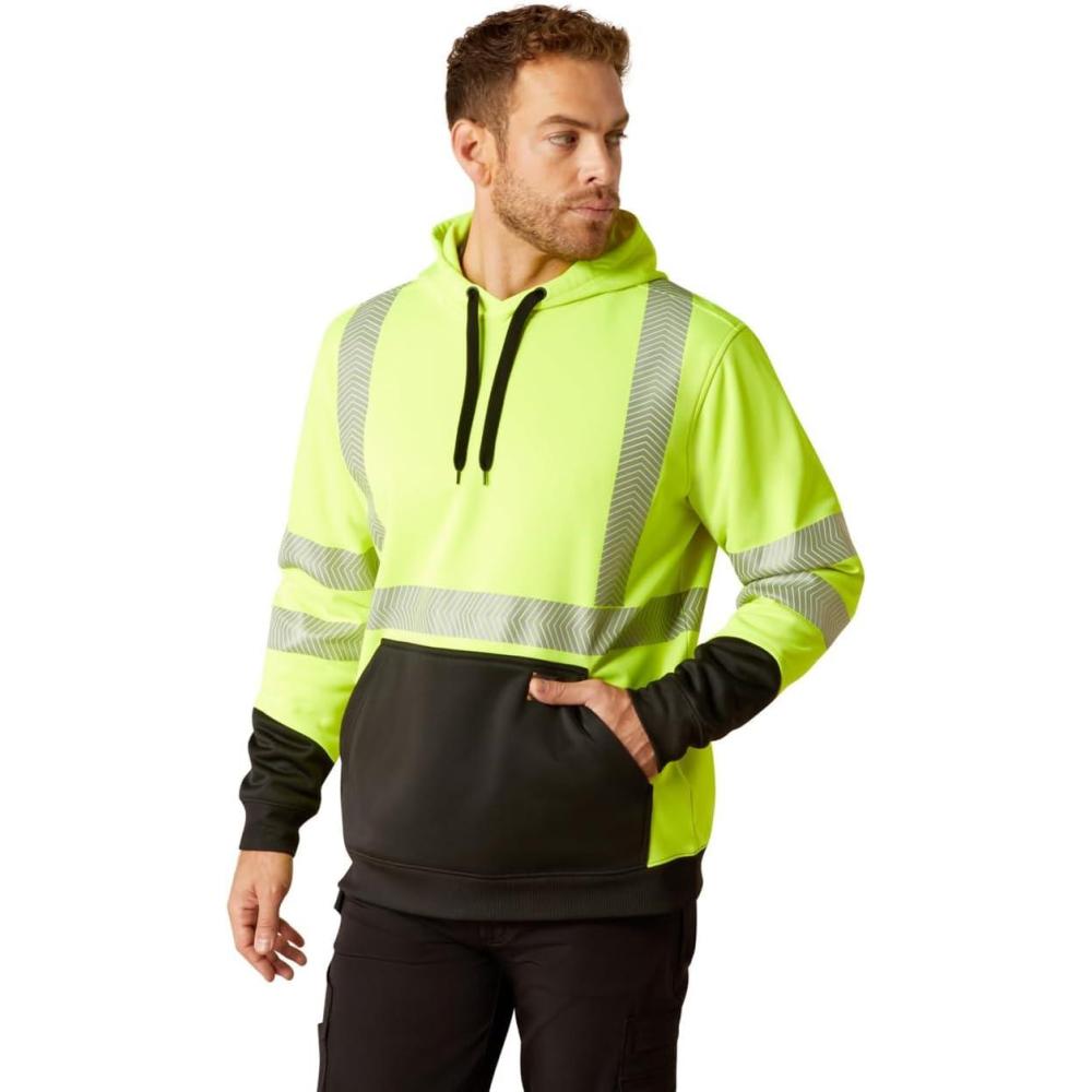 imageARIAT Mens Rebar Hivis HoodieHivis Yellow