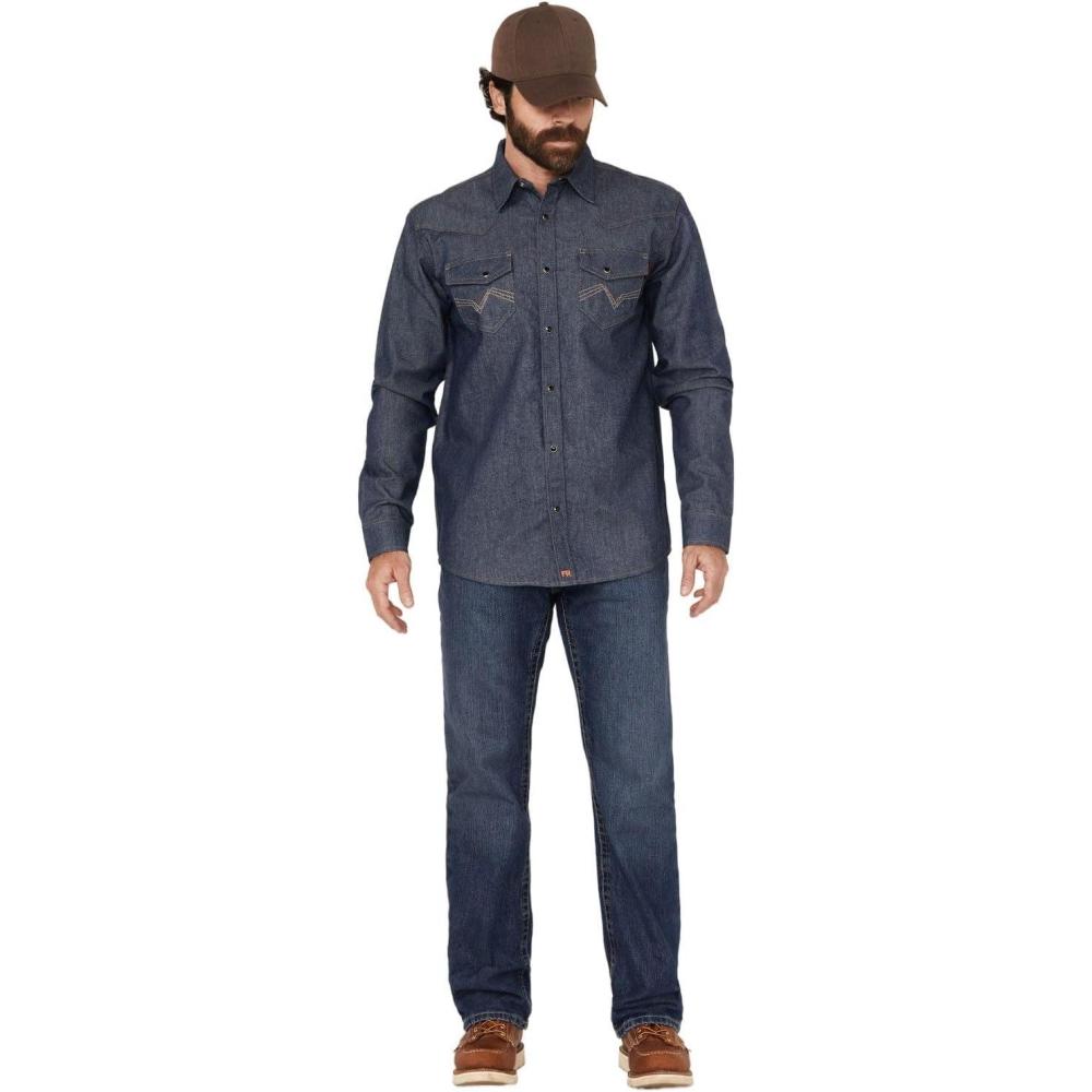 imageAriat Mens FR M4 Basic Relaxed Fit Boot Cut Workwear JeanFlint