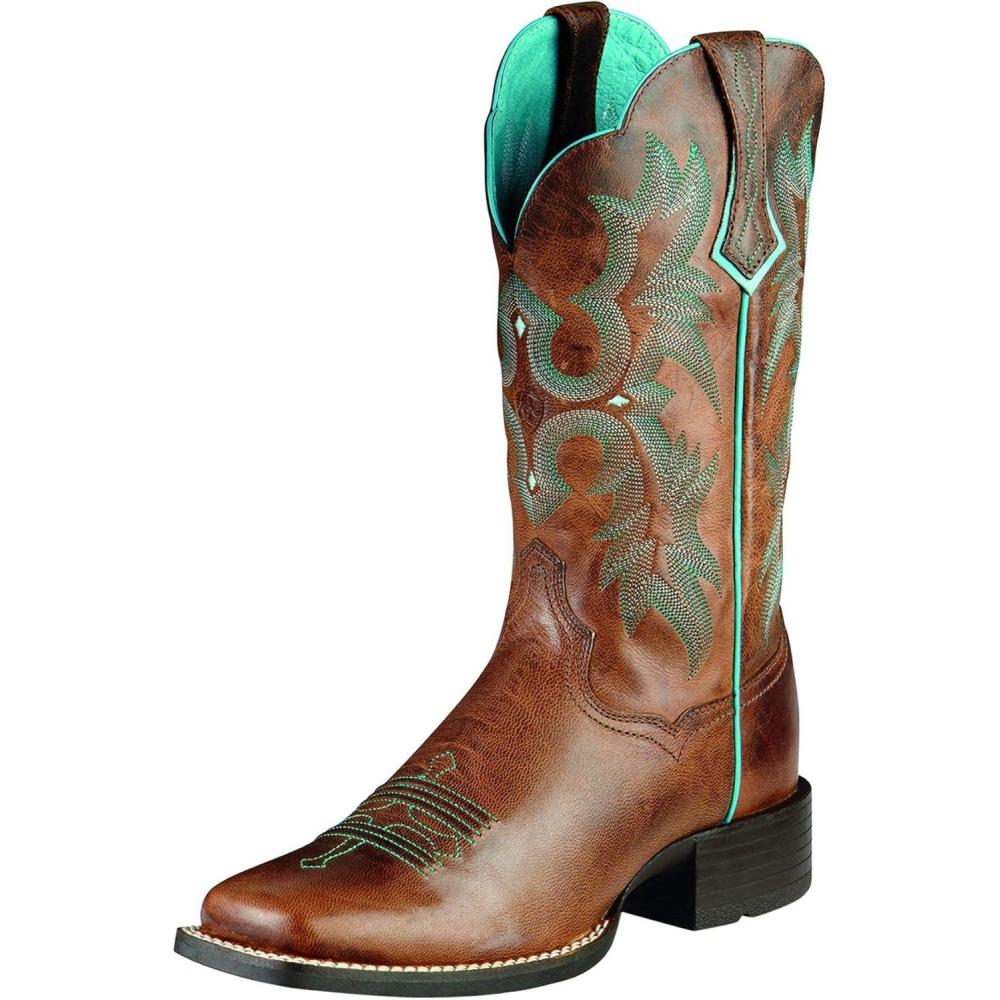 imageKids Tombstone Western Cowboy BootSassy Brown