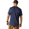 ARIAT Mens Rebar Evolution Athletic Fit T-Shirt(Navy)