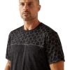 ARIAT Mens Rebar Evolution Reflective T-Shirt(Black)