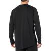 ARIAT Mens Rebar Workman Logo Long Sleeve Crew(Black/Lime)
