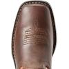 ARIAT WorkHog Wide Square Toe Boys ToddlerYouth Boot(Bruin Brown/Black)