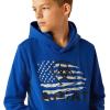 ARIAT boys Breakthru Hoodie(Surf the Web)