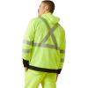 ARIAT mens Fr Hi-vis Full Zip Hoodie(Hi-vis Yellow)