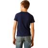 Ariat Boys’ Ariat Logo SW Landscape T-Shirt(Dark Navy)