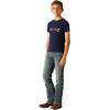 Ariat Boys’ Ariat Logo SW Landscape T-Shirt(Dark Navy)