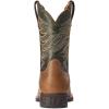 Ariat Kids Distressed Brown Alfalfa Firecatcher Cowboy Boot(Distressed Brown)