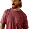 Ariat Men’s Rebar Workman 360 Airflow(Burgundy Heather)