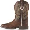 Kids’ Tombstone Western Cowboy Boot(Bay Brown/Bell Blue)