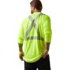 ARIAT Mens Rebar Hi-vis Ansi T-Shirt(Hi Vis Yellow)
