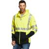 ARIAT mens Fr Hi-vis Full Zip Hoodie(High_viz_yellow)