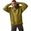 ARIAT womens Rebar Roughneck Pullover Hoodie(Avocado)