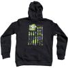 Ariat Male Camo Flag Hoodie Black X-Small