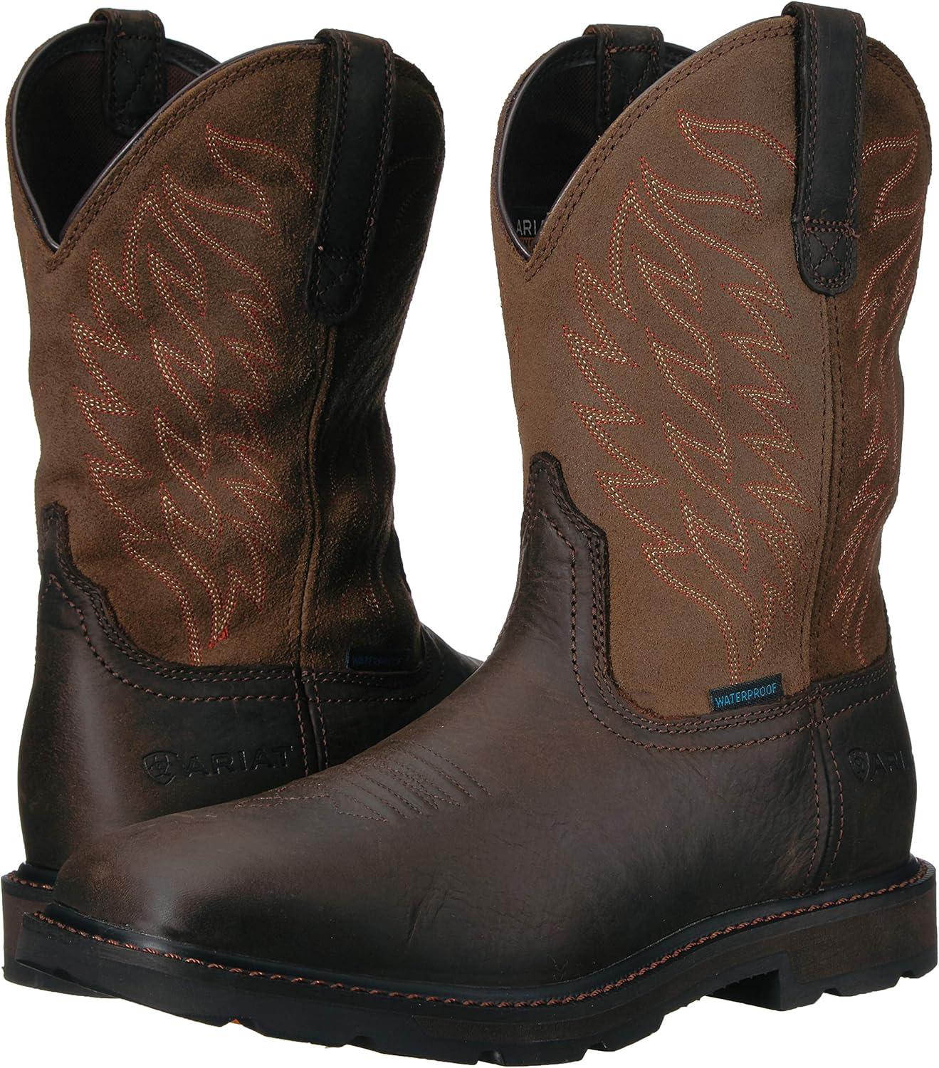imageARIAT Dark Brown H2O Groundbreaker Boots105DDark Brown
