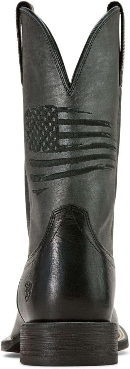 imageARIAT Mens Circuit Patriot Cowboy Boot WesternBlack NightGunmetal