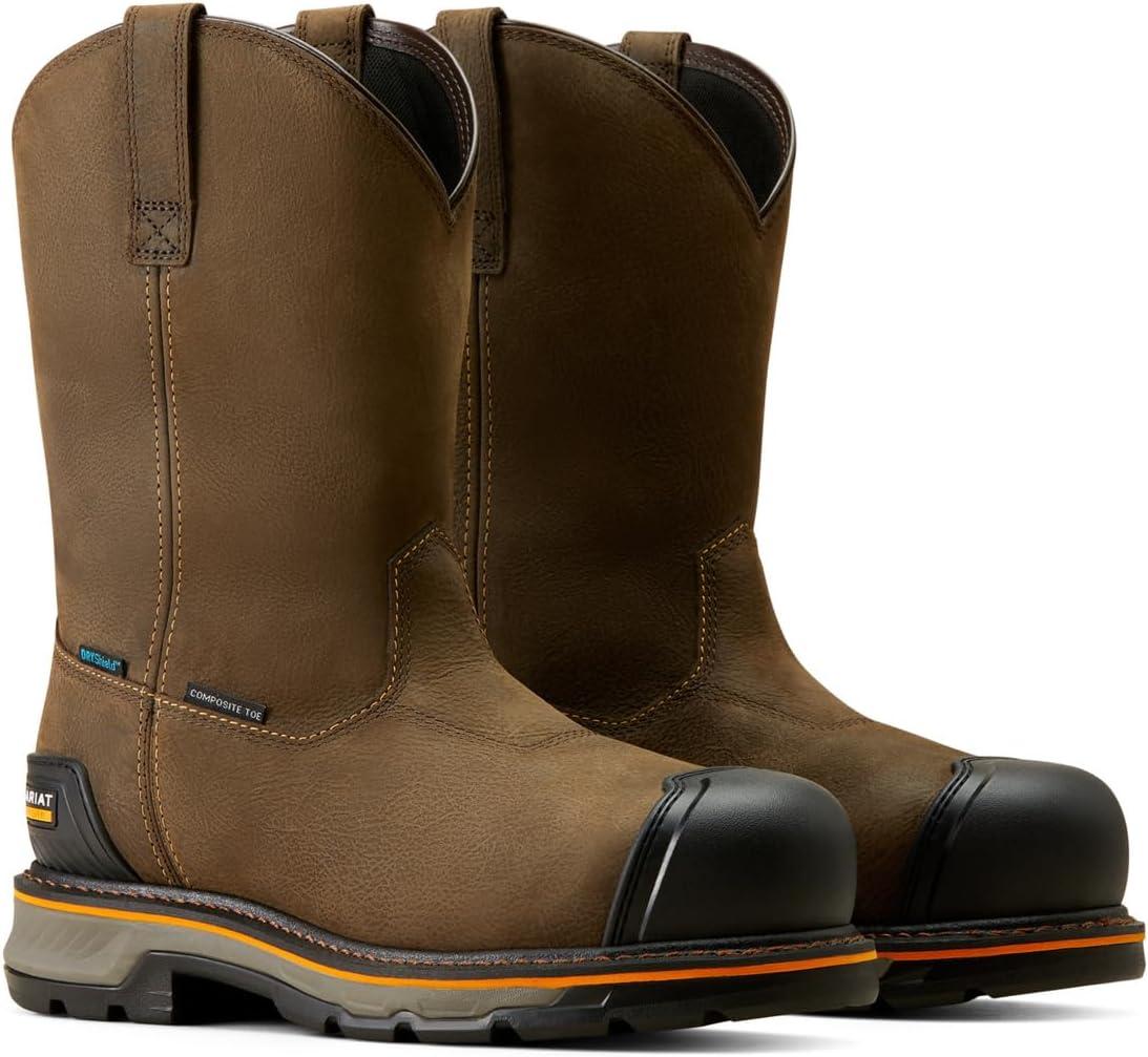 imageARIAT Mens P26334mFoo Work BootIron Coffee