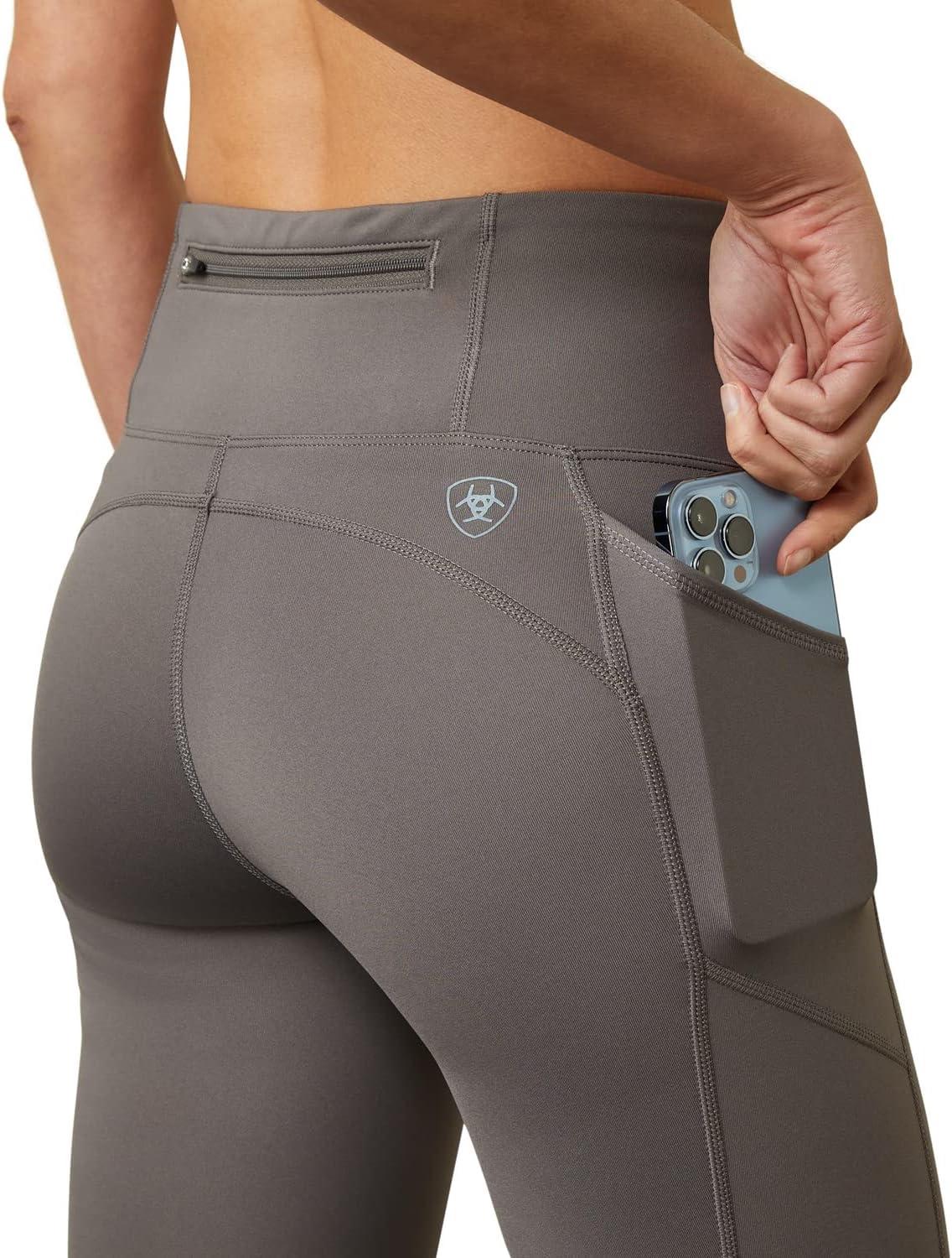 imageARIAT Womens Eos Knee Patch TightPlum Grey