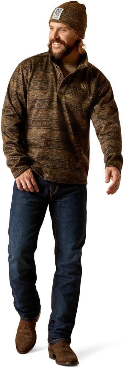 imageARIAT mens Wesley SweaterBrown Southwest Serape