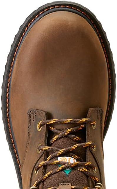 imageAriat Mens Rigtek 6quot CSA Waterproof Composite Toe Work Boot IndustrialOily Distressed Brown