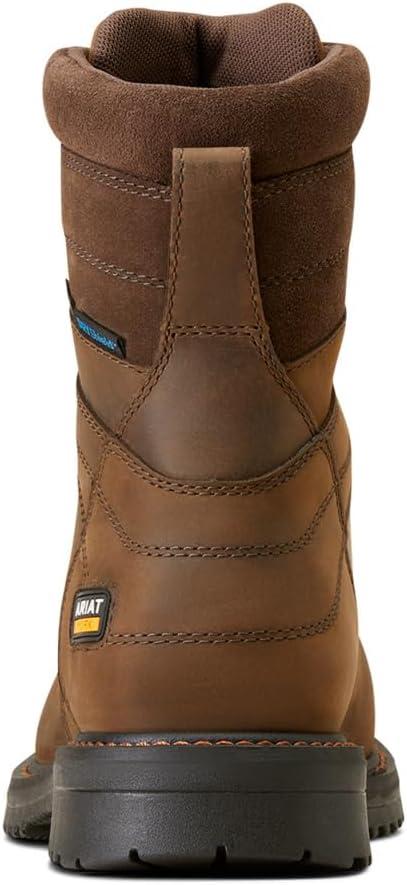 imageAriat mens Rigtek 8quot Csa Waterproof Composite Toe Work BootOily Distressed Brown