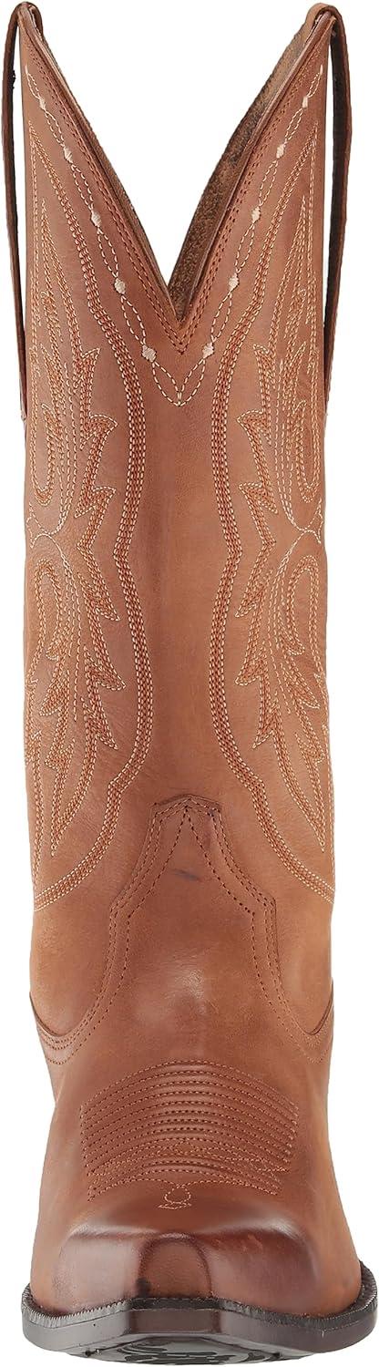 imageAriat womens Heritage X Toe Elastic Wide Calf Western BootWestern BootTreasured Tan