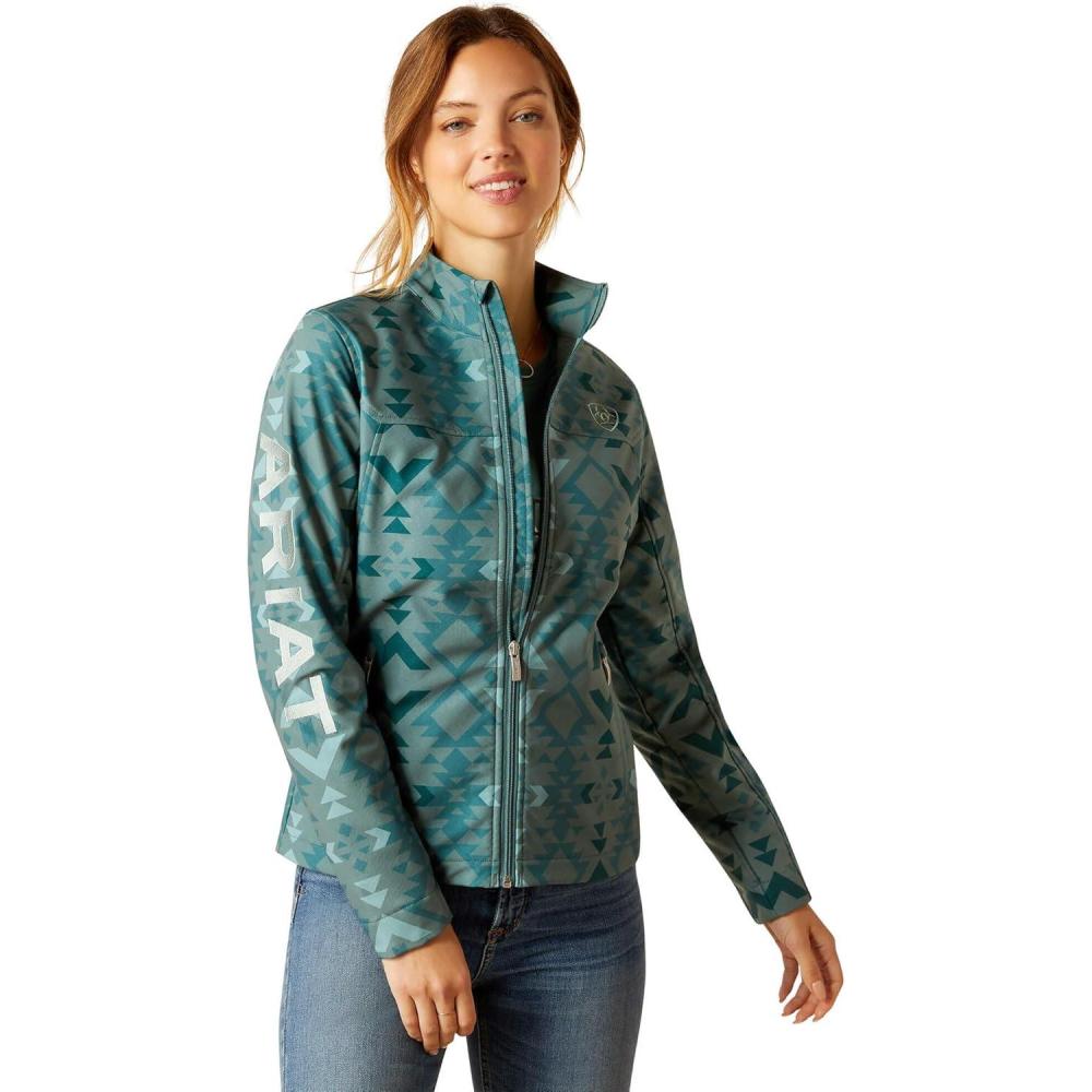 imageARIAT Womens New Team Softshell Jacket BlackPinewood