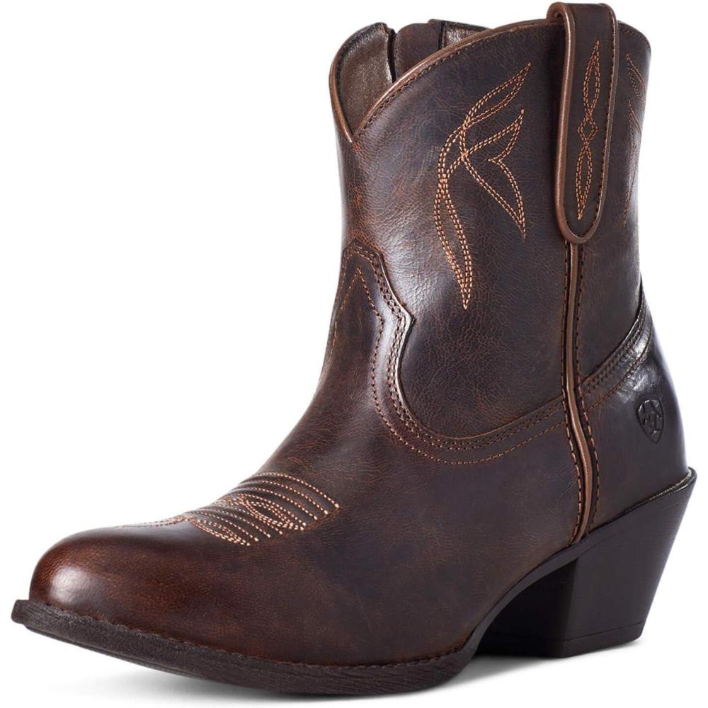 imageAriat Womens Darlin Western BootAged Honey