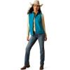 ARIAT Women Fleece(Ocean Depths/Retro Ranch Print)