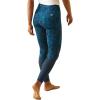 ARIAT Women’s Eos Full Seat Tight(Deep Petroleum Camo Floral)