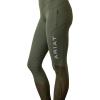 ARIAT Women’s Eos Knee Patch Tight(Beetle/Forest Mist)