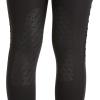 ARIAT Women’s Eos Moto Knee Patch Tight(Black)
