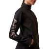 ARIAT Women’s New Team Softshell Jacket, Black(Black/Pony)