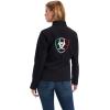 ARIAT Women’s New Team Softshell Jacket, Black(Black/White)