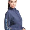 ARIAT Women’s New Team Softshell Jacket, Black(Blue Nights/Desert Dusk Serape)