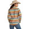 ARIAT Women’s New Team Softshell Jacket, Black(Fallon Serape Print)