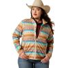 ARIAT Women’s New Team Softshell Jacket, Black(Fallon Serape Print)