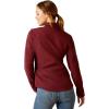 ARIAT Women’s New Team Softshell Jacket, Black(Tawny Port/Baja)