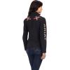 ARIAT Womens Rosas Team Softshell Jacket(Black)