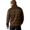 ARIAT mens Wesley Sweater(Brown Southwest Serape)