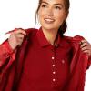 ARIAT womens Spectator Waterproof Jacket(Sun-dried Tomato Exploding Flo)