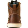 Ariat Men’s Rebar Lift 6″ Waterproof Composite Toe Work Boot(Distressed Brown)