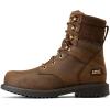 Ariat mens Rigtek 8″ Csa Waterproof Composite Toe Work Boot(Oily Distressed Brown)