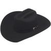 ARIAT Black 20X Fur Cowboy Hat A7650001(Black)
