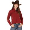 ARIAT Women’s New Team Softshell Jacket, Black(Sun-dried Tomato)